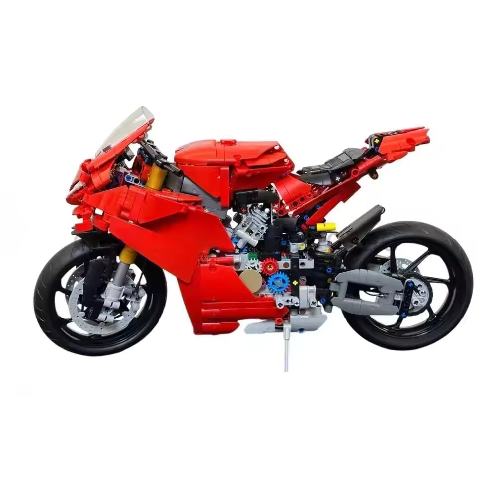 V4 S Red Motorcycle