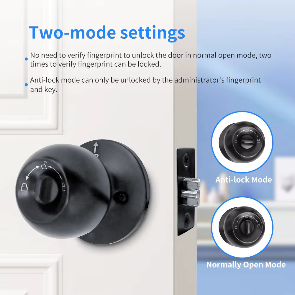 Smart Round Door Lock Ball