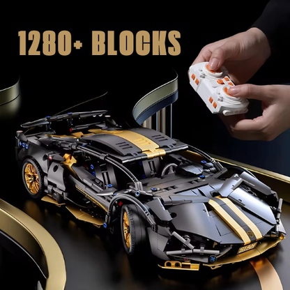 RC Sport Car (1280+ Blocks)
