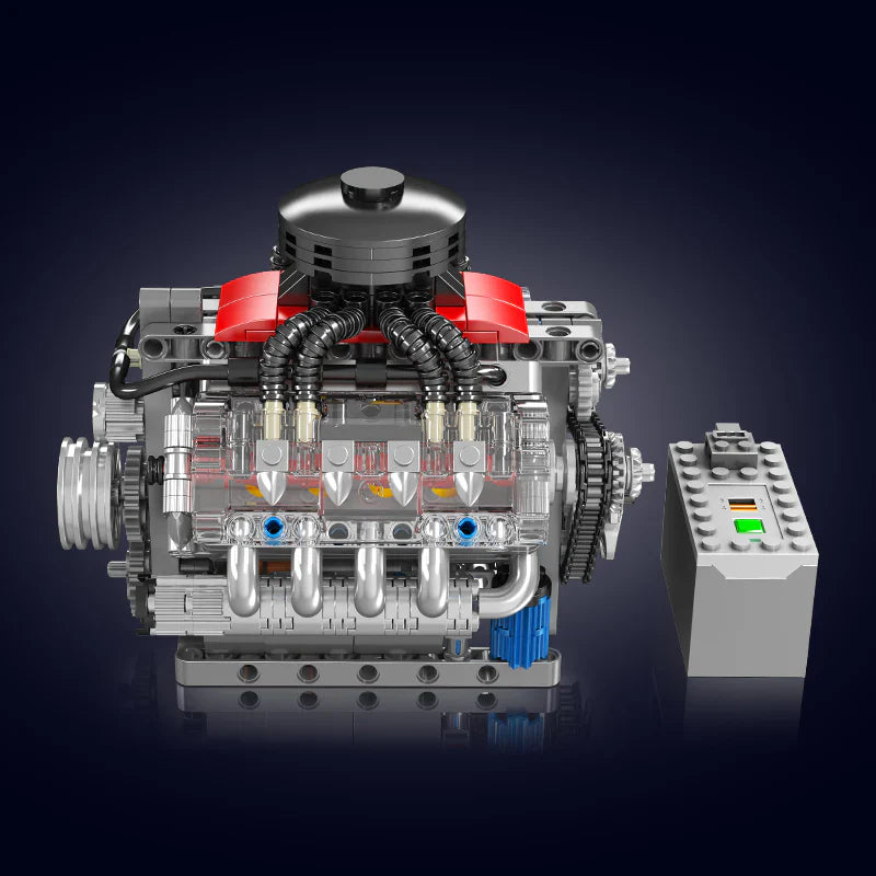 Motorized Chevy V8 Engine | 488pcs