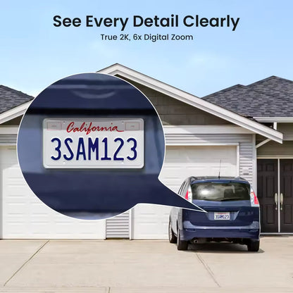 2K HD 4G Solar Camera Outdoor Wifi