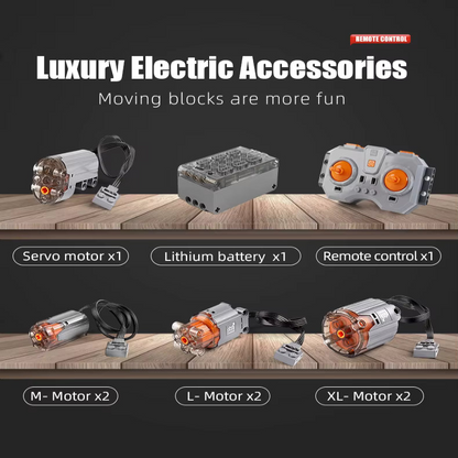 Motorized Fire Rescue Truck Model