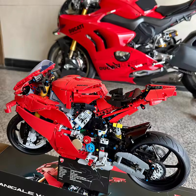 V4 S Red Motorcycle