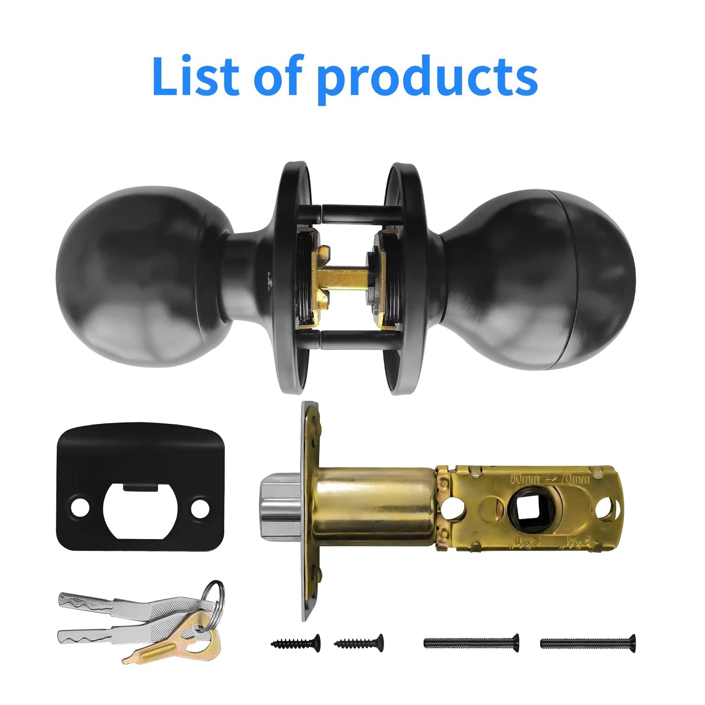 Smart Round Door Lock Ball