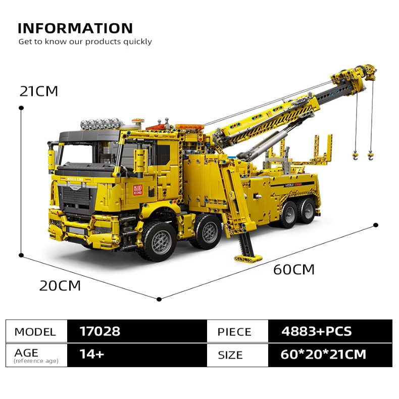 Motorized Fire Rescue Truck Model