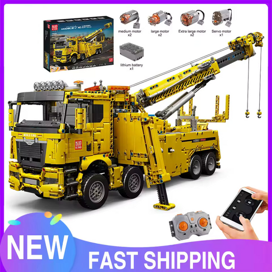 Motorized Fire Rescue Truck Model