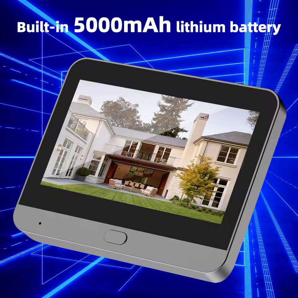 3MP Smart Life - 1080P WiFi Door Bell Eye