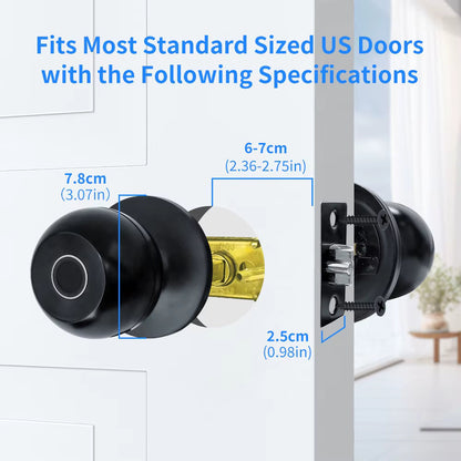 Smart Round Door Lock Ball