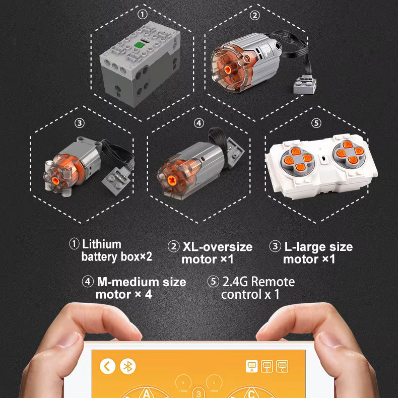 Motorized Excavator Model