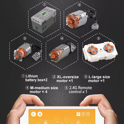 Motorized Excavator Model